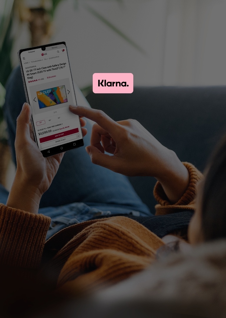 Monthly Financing On Electronics And Appliances With Klarna Lg Usa