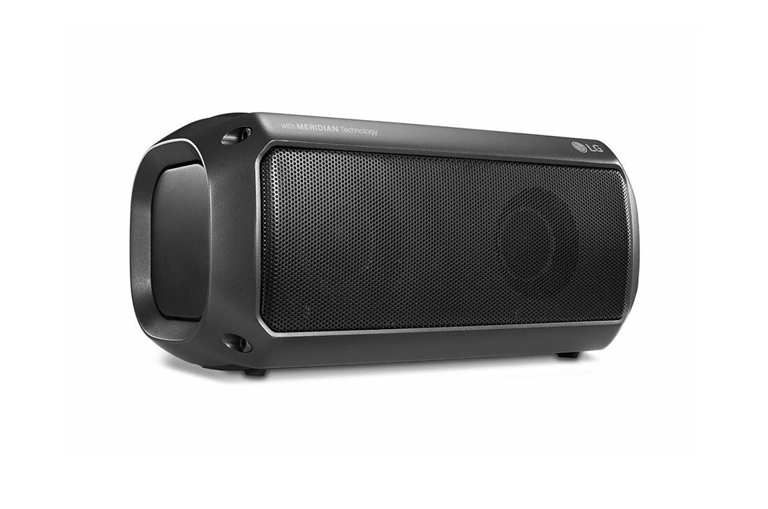 Black LG LG PK3 Portable Bluetooth Speaker 