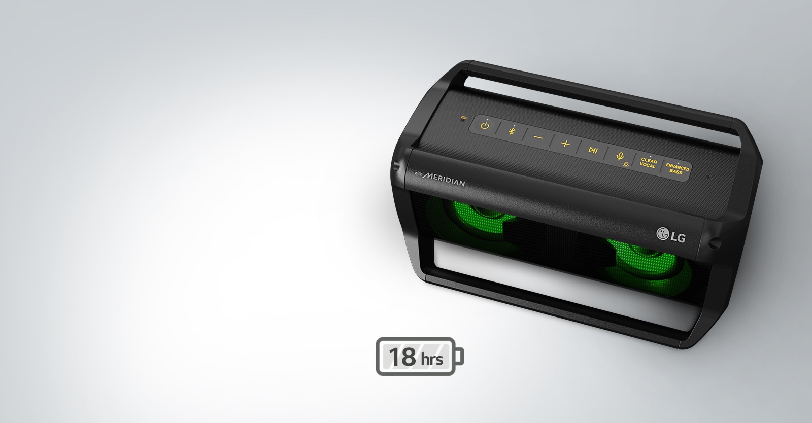 Up to 18-Hours* of Battery1