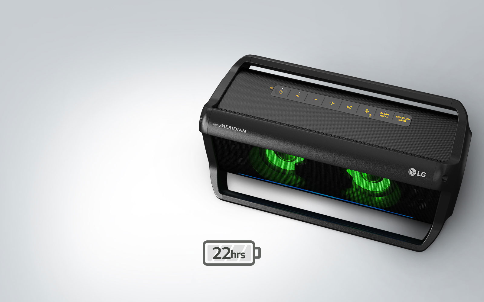 Up to 22-Hours* of Battery