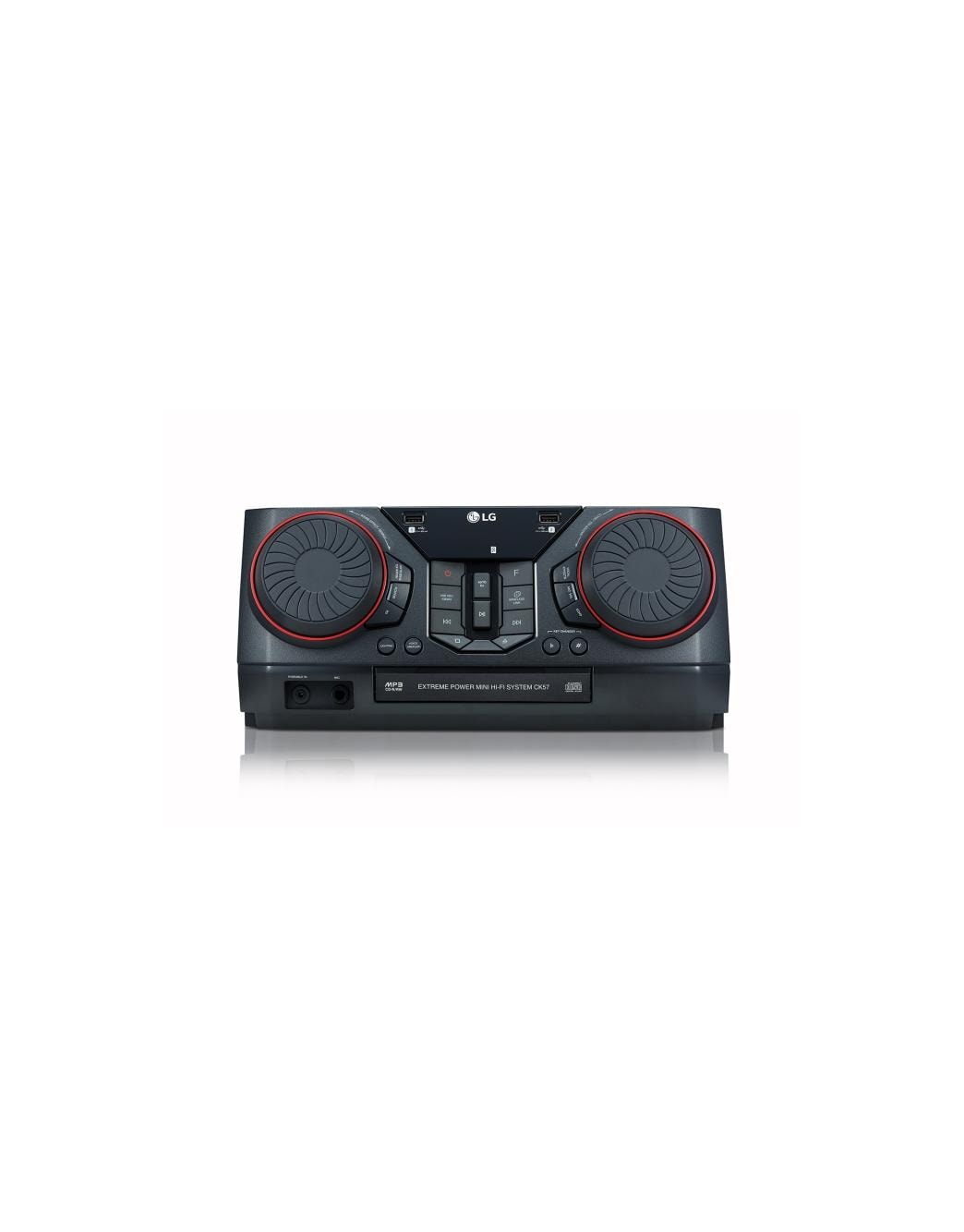 LG CK57 LG XBOOM 1100W HiFi Entertainment System with Karaoke Creator
