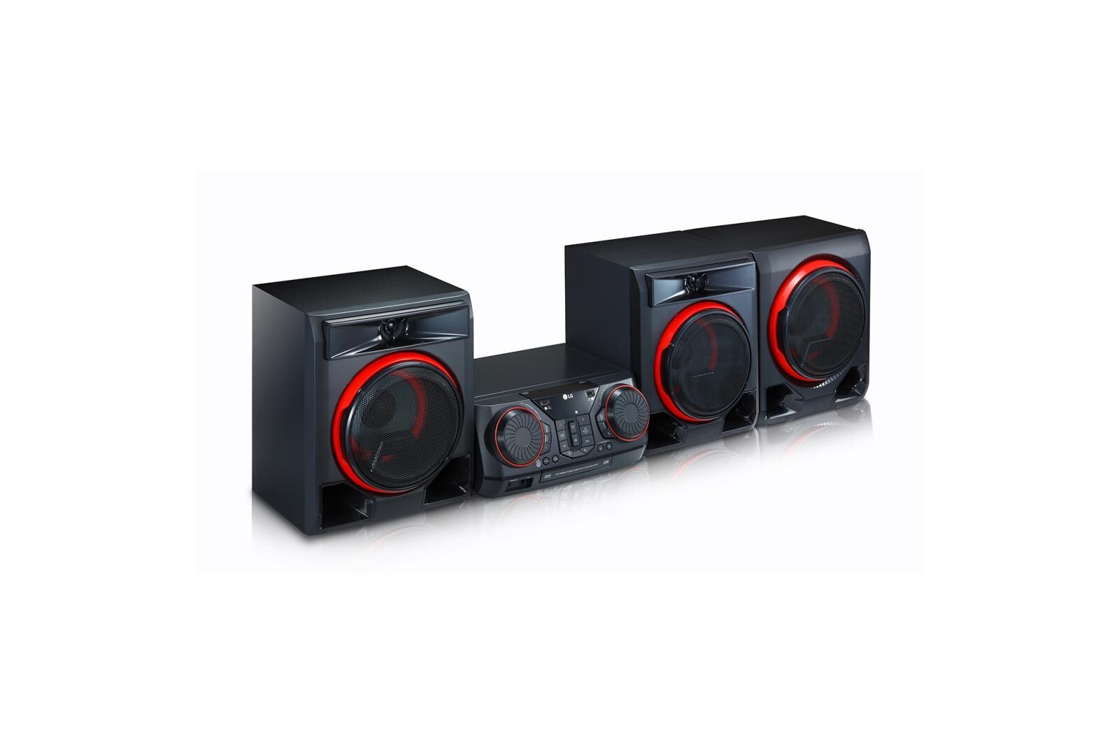 LG CK57 LG XBOOM 1100W HiFi Entertainment System with Karaoke Creator