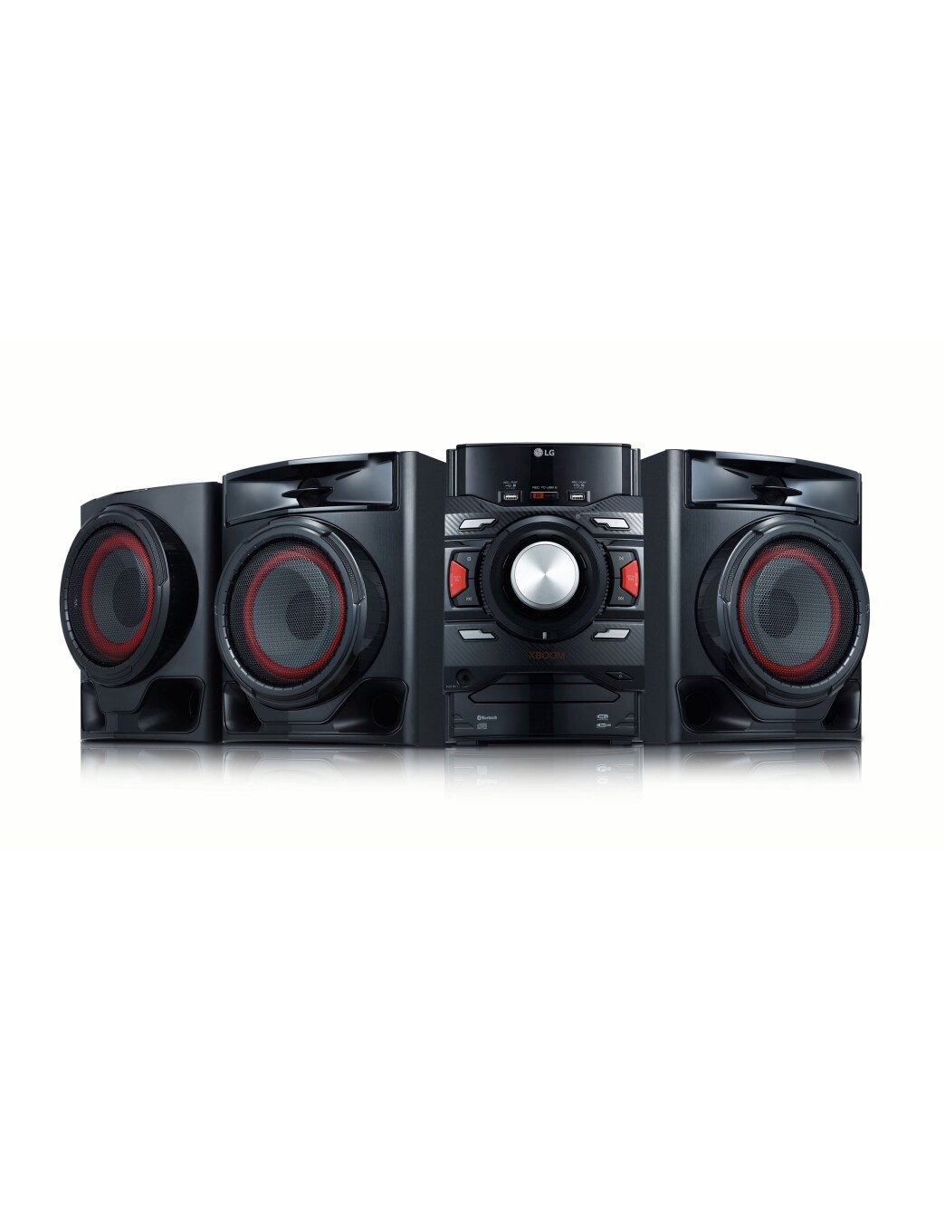 LG CM4590 LG XBOOM 700W 2.1ch Mini Shelf System with Subwoofer and