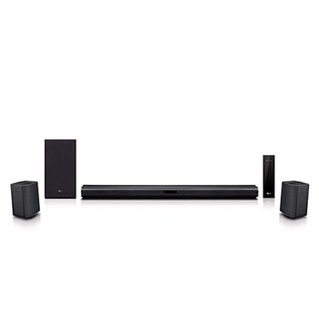 LG SNC4R 420W Sound Bar w/ Bluetooth Streaming and Surround Sound Speakers1