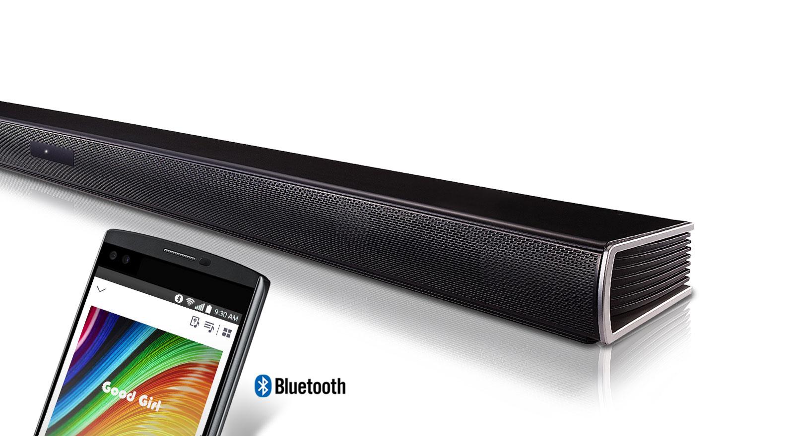 LG SLM3D 2.1ch 300W Sound Bar with Wireless Subwoofer and Bluetooth
