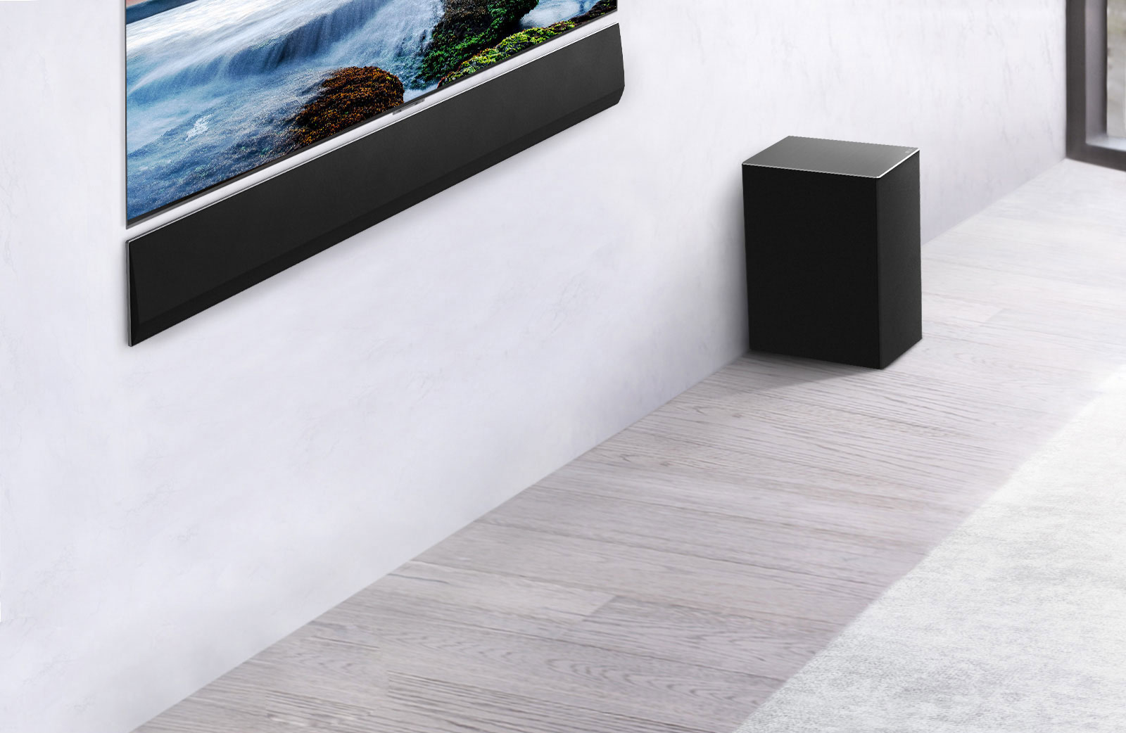 mounting lg soundbar to tv