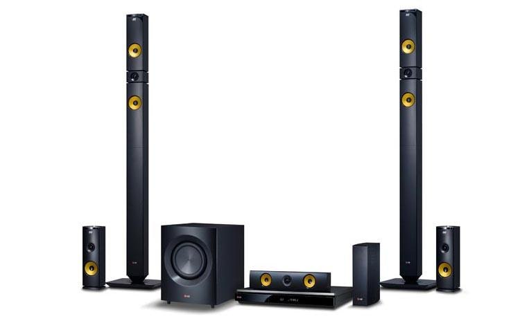 LG 3D-Capable 9.1 Aramid Fiber Blu-ray Disc™ Home Theater with Smart TV | LG USA