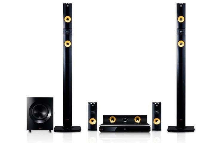 LG 3D-Capable 9.1 Aramid Fiber Blu-ray Disc™ Home Theater with Smart TV | LG USA