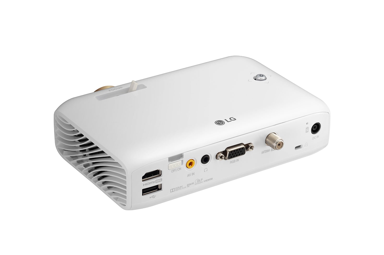 LG PH550 Minibeam LED Projector With BuiltIn Battery and Screen Share