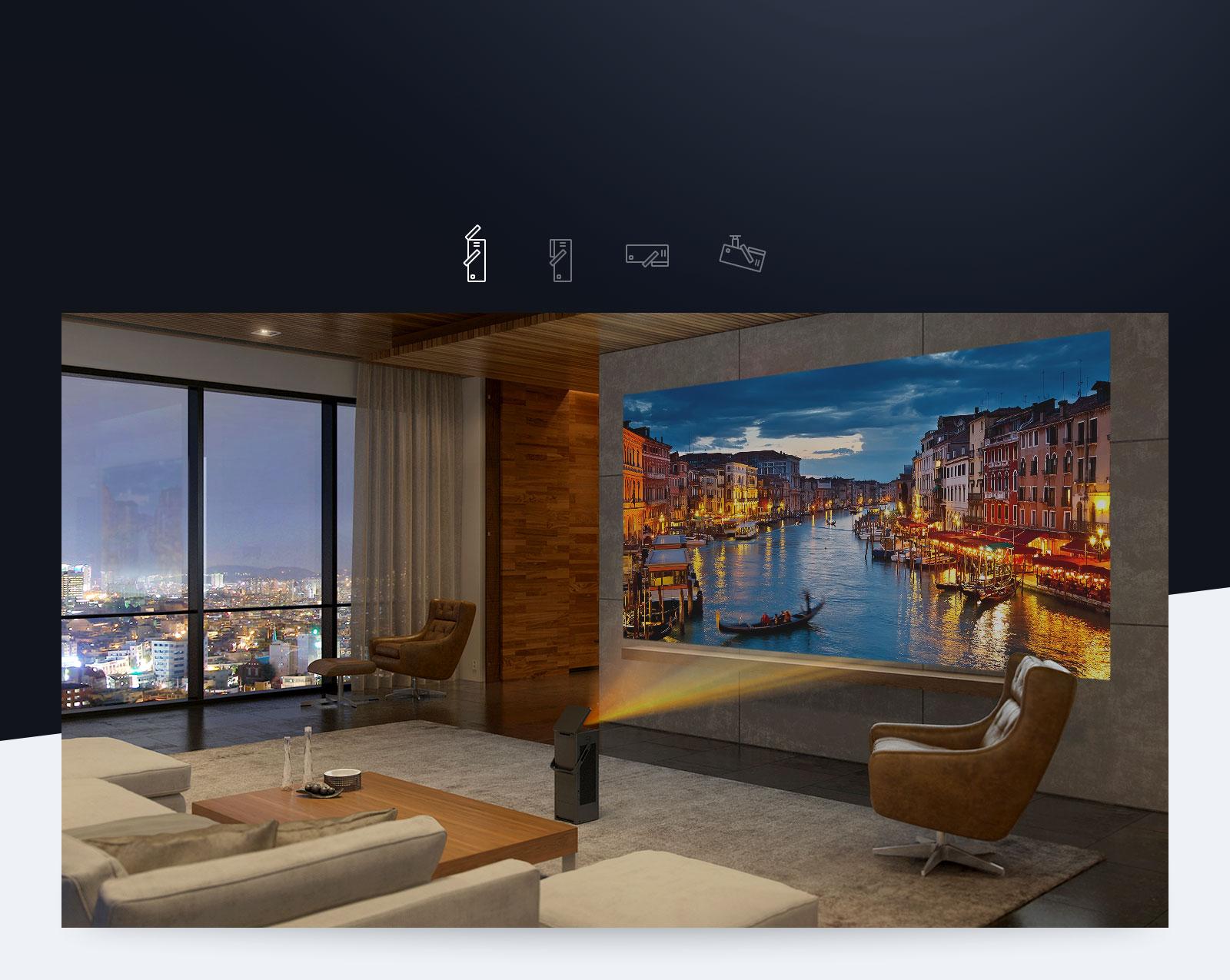 LG HU80KS: 4K UHD Laser Smart Home Theater CineBeam Projector | LG USA