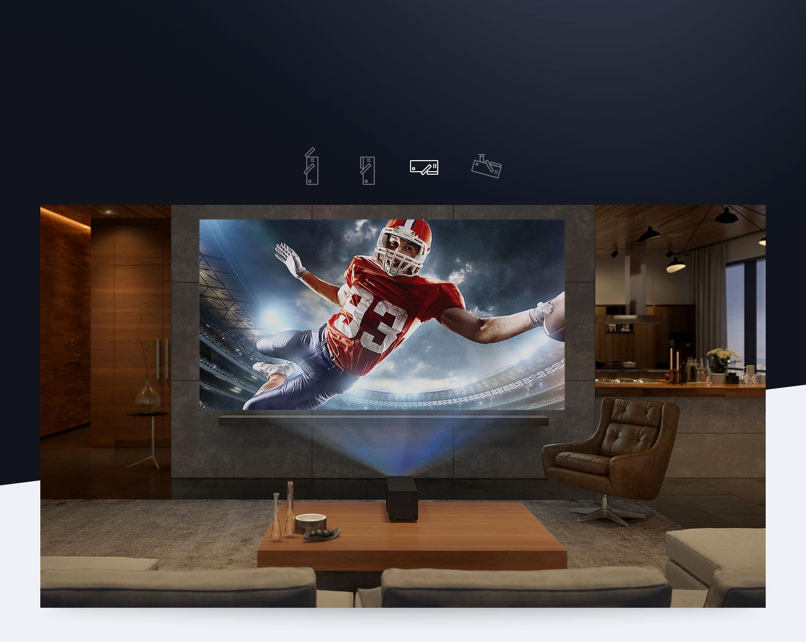 LG HU80KS: 4K UHD Laser Smart Home 