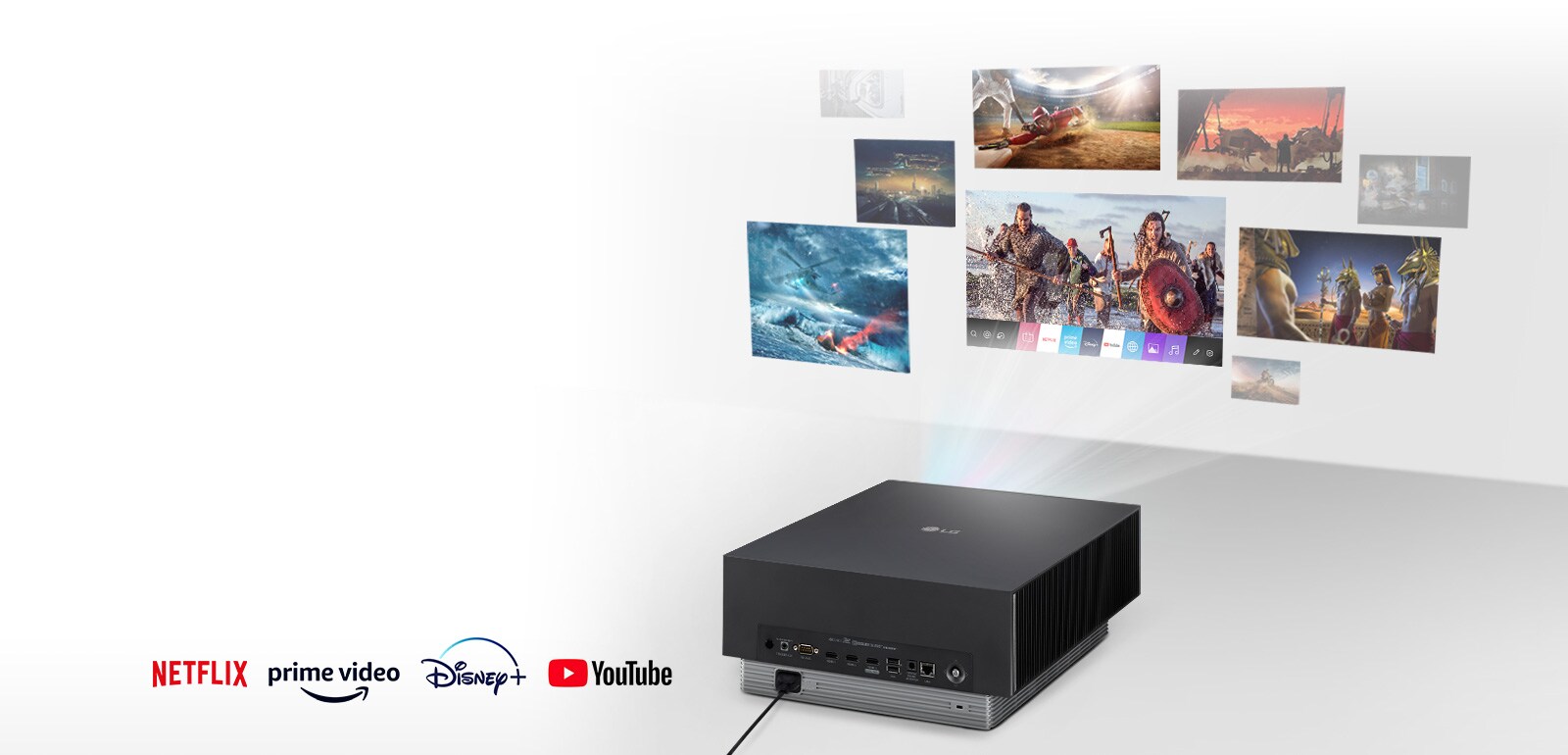 LG AU810PB 4K UHD Smart Dual Laser 