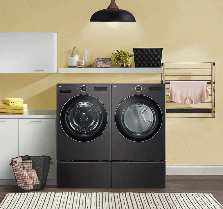 LG Mega Capacity Smart Front Load Washer With AI DD® BuiltIn