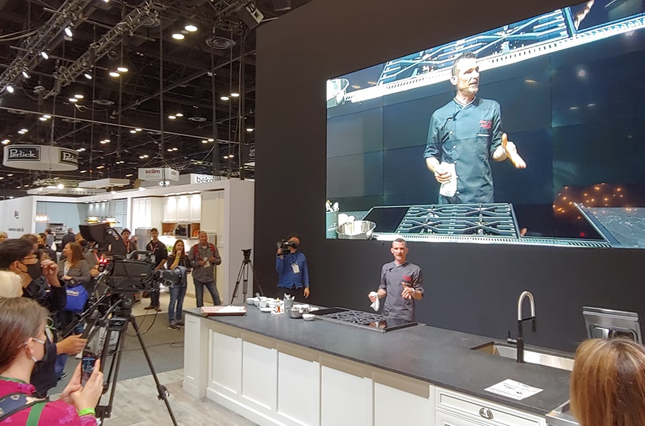 Experience the LG & Signature Kitchen Suite Booth at KBIS gallery 4