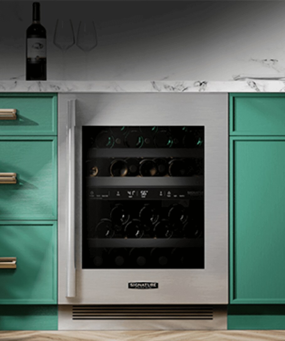 24" UC Dual Zone Wine Refrigerator