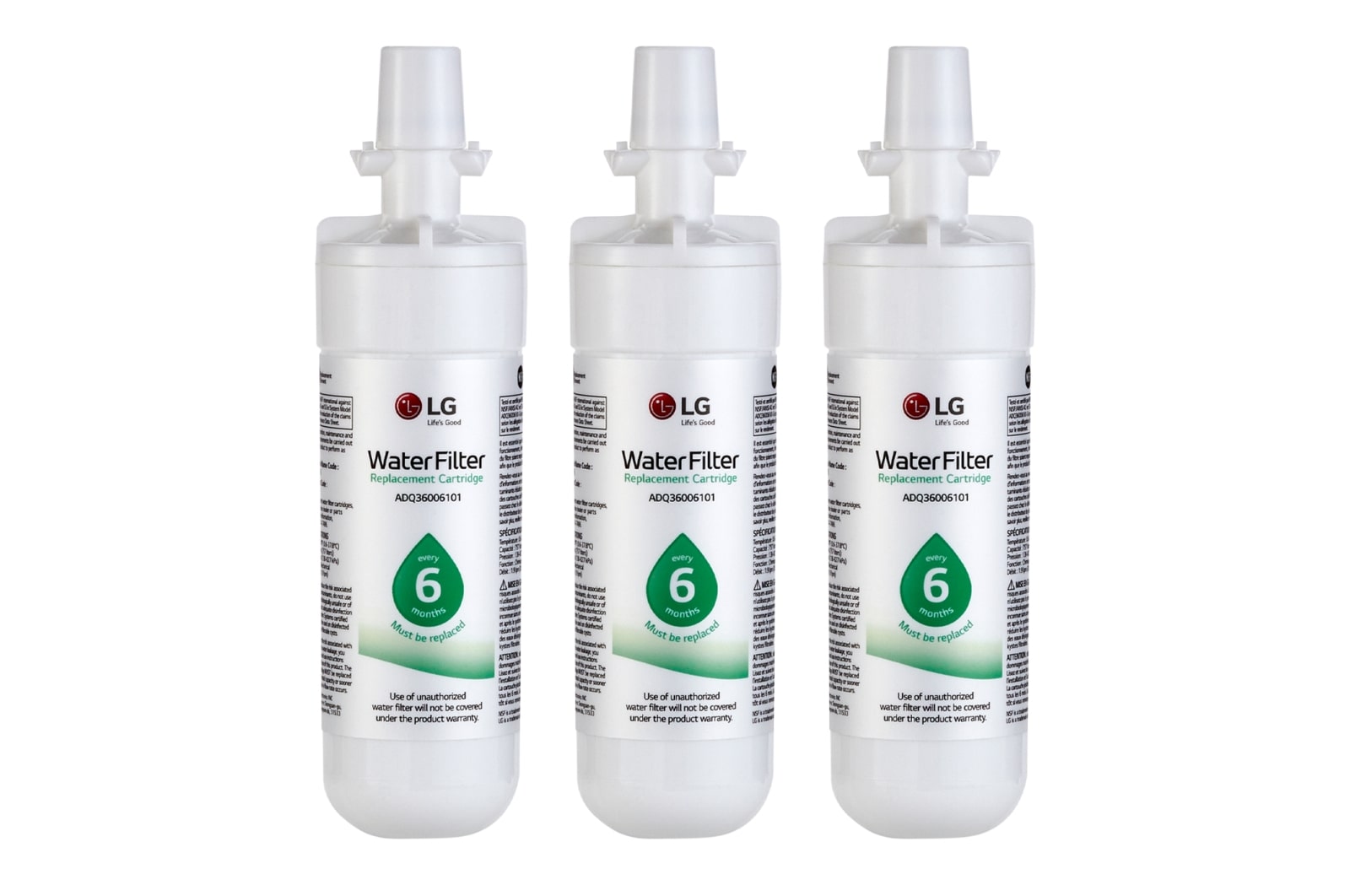 LG LT700P® 6 Month / 200 Gallon Capacity Replacement Refrigerator