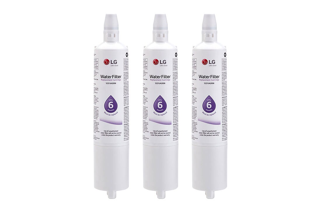 3-Pack Zuma Refrigerator Water Filter to Replace LT600P Filter MADE IN THE USA 