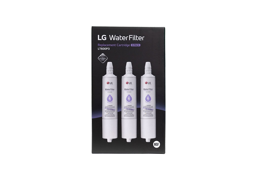 Zuma Refrigerator Water Filter to Replace LT600P Filter MADE IN THE USA 3-Pack 