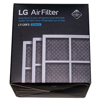 3 Pack Pureza Refrigerator Air Filter Fits For LG LSFXC2476S,LUPXC2386N 