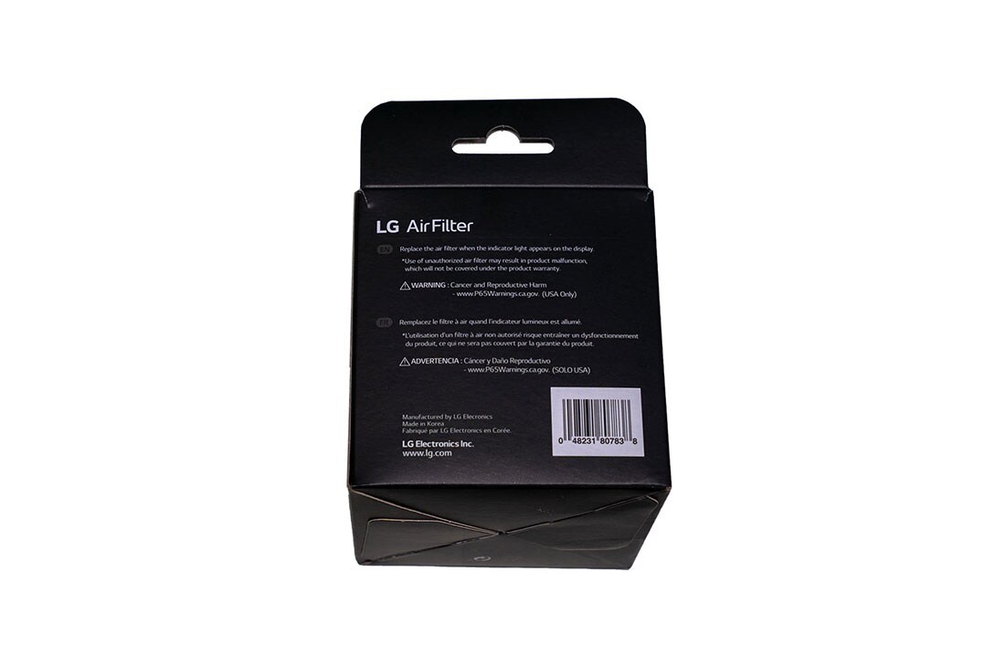 how to install air filter in lg refrigerator