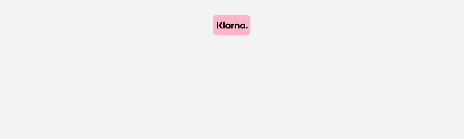 Klarna logo background