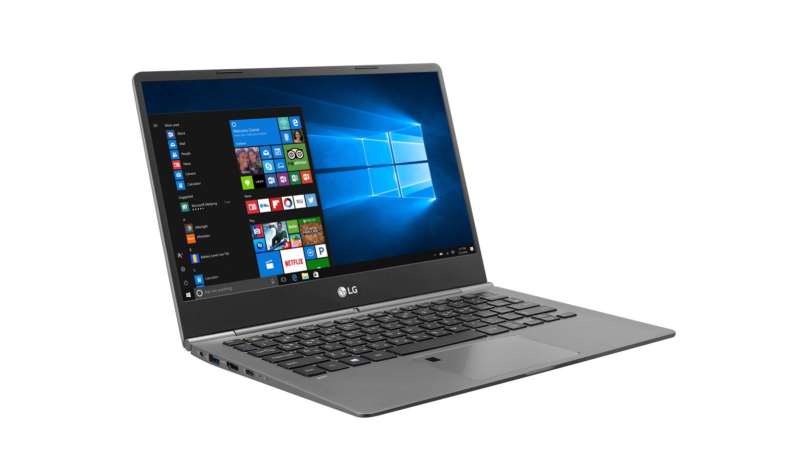 LG gram 13.3” UltraLightweight Touchscreen Laptop with 8th Generation