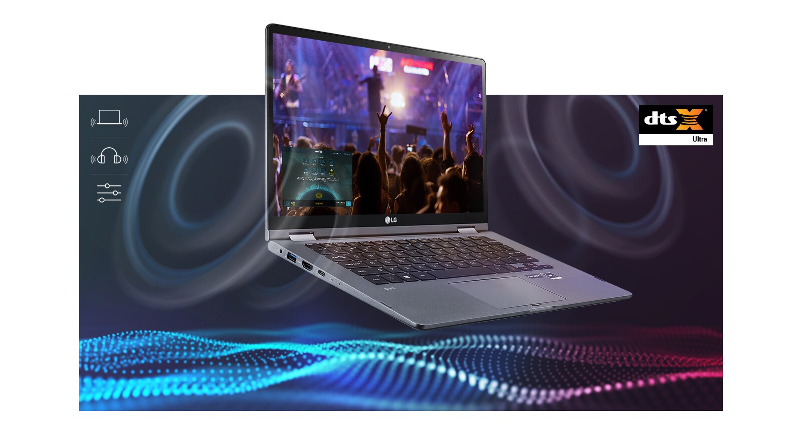 Image of open gram with people enjoying live music performance as infill