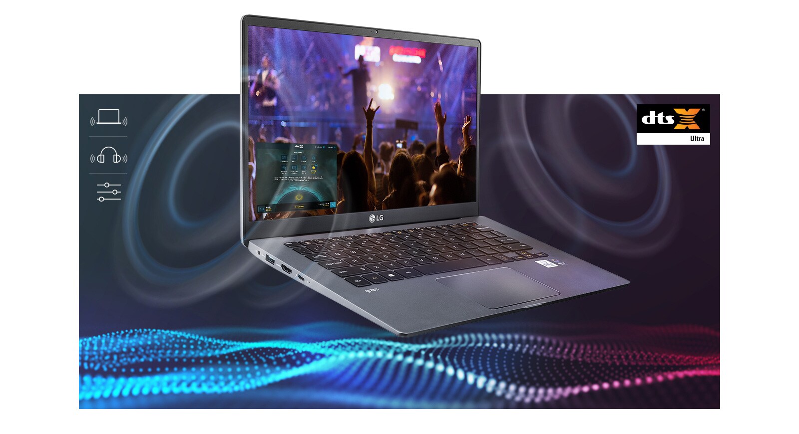 Image of open gram with people enjoying live music performance as infill