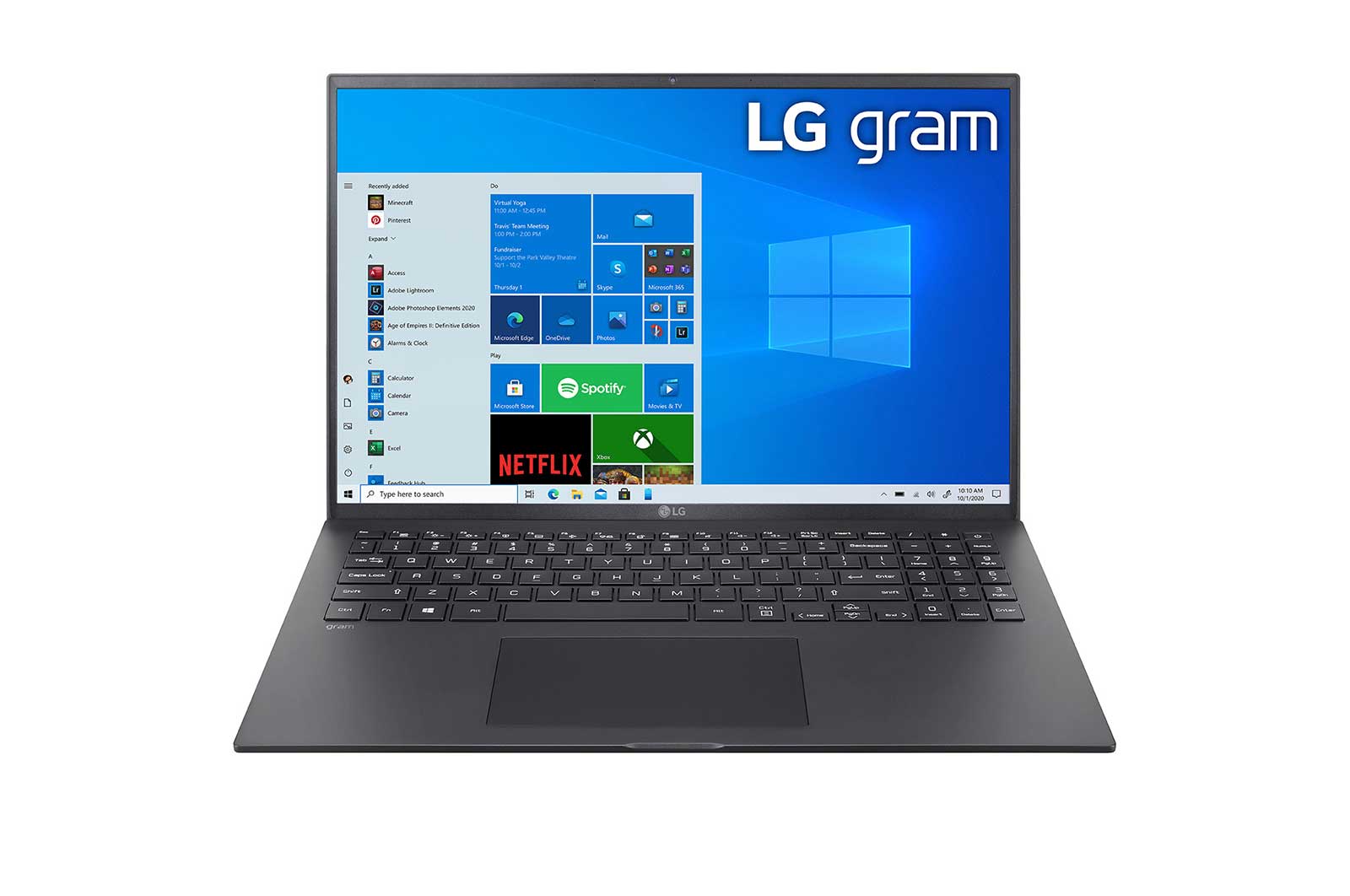 LG gram 16” UltraLightweight and Slim Laptop with Intel® Evo 11th Gen