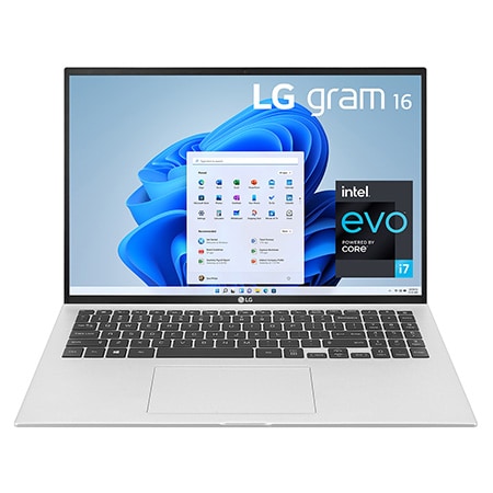 LG gram 16” Ultra-Lightweight and Slim Laptop with Intel® Evo 11th
