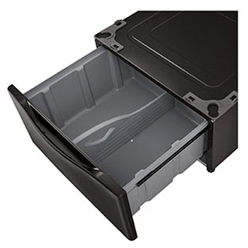 Laundry Pedestal – Black Steel1