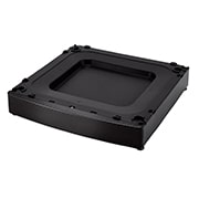 LG ADA Compliant Laundry Pedestal Riser - Black Steel, WDPS1B, thumbnail 4