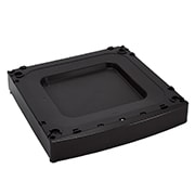 LG ADA Compliant Laundry Pedestal Riser - Black Steel, WDPS1B, thumbnail 5