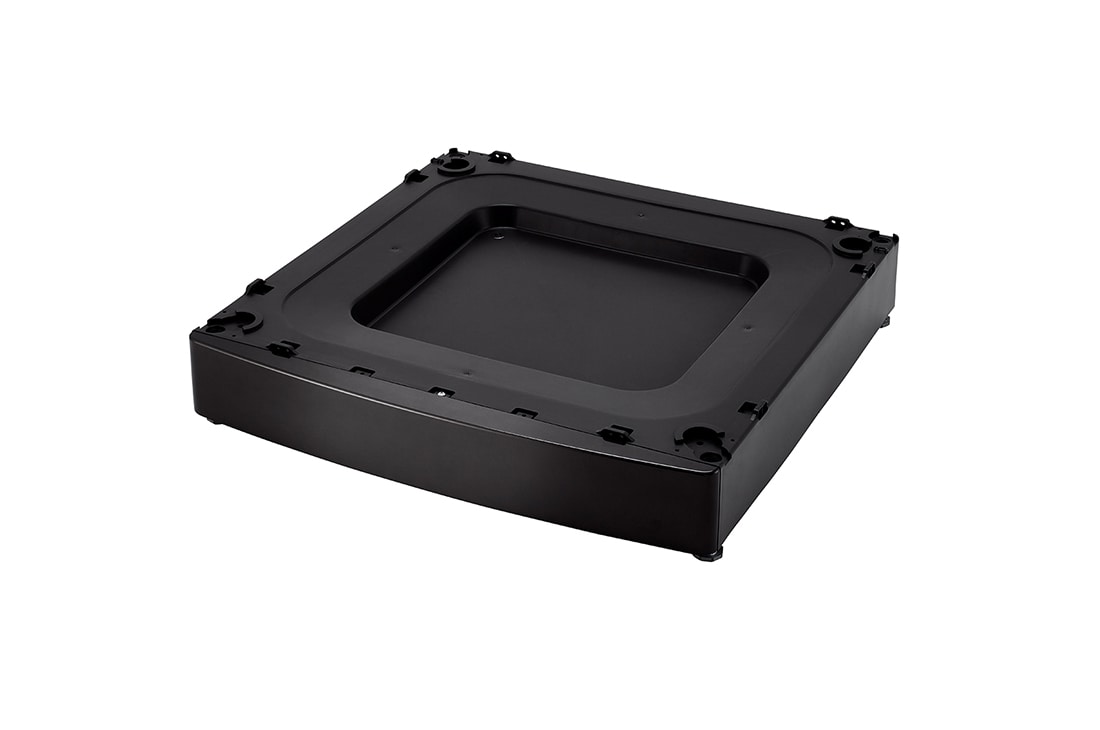 LG ADA Compliant Laundry Pedestal Riser - Black Steel, WDPS1B, thumbnail 3