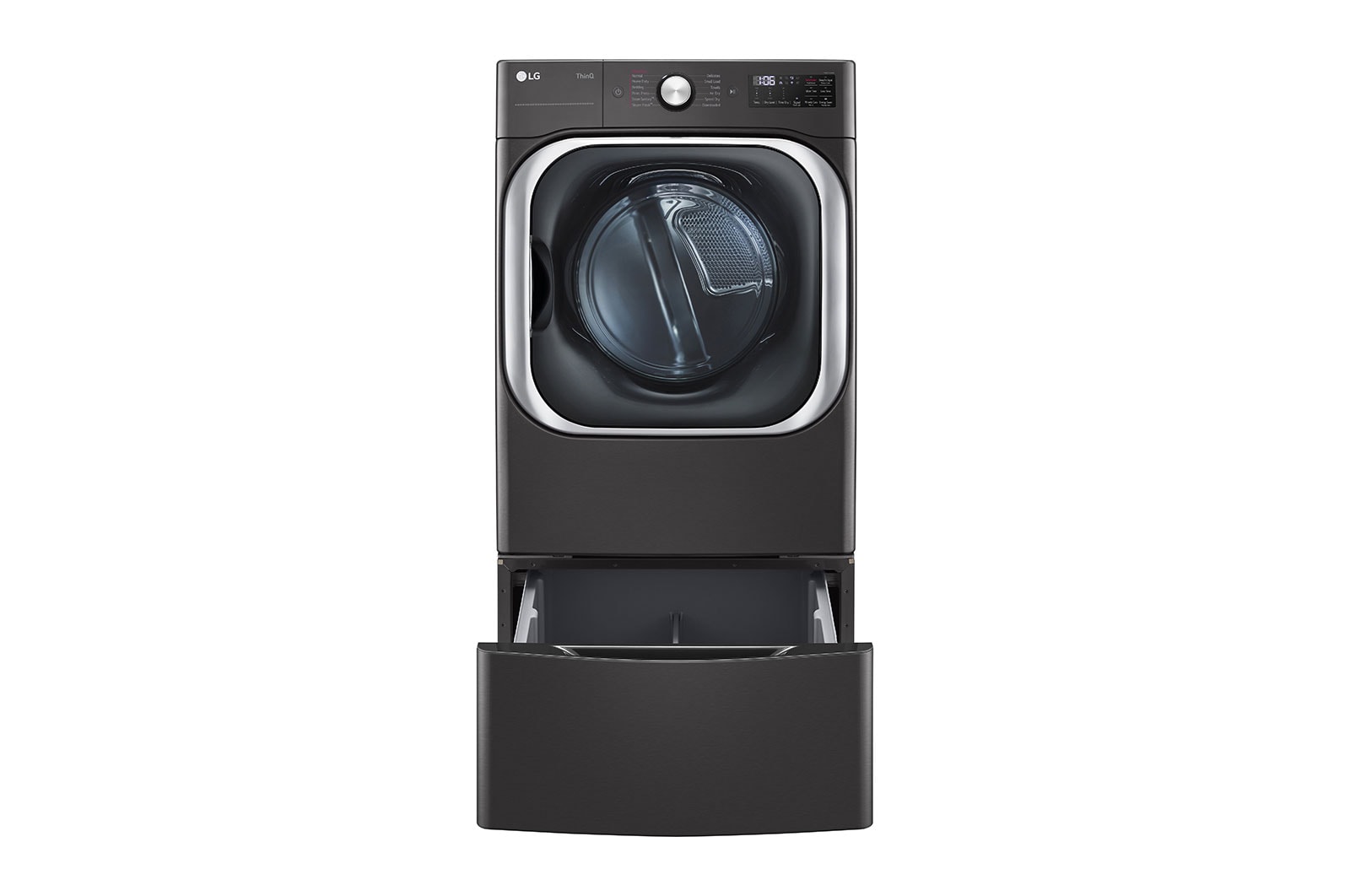 LG Laundry Pedestal Black Steel (WDP5B) LG USA