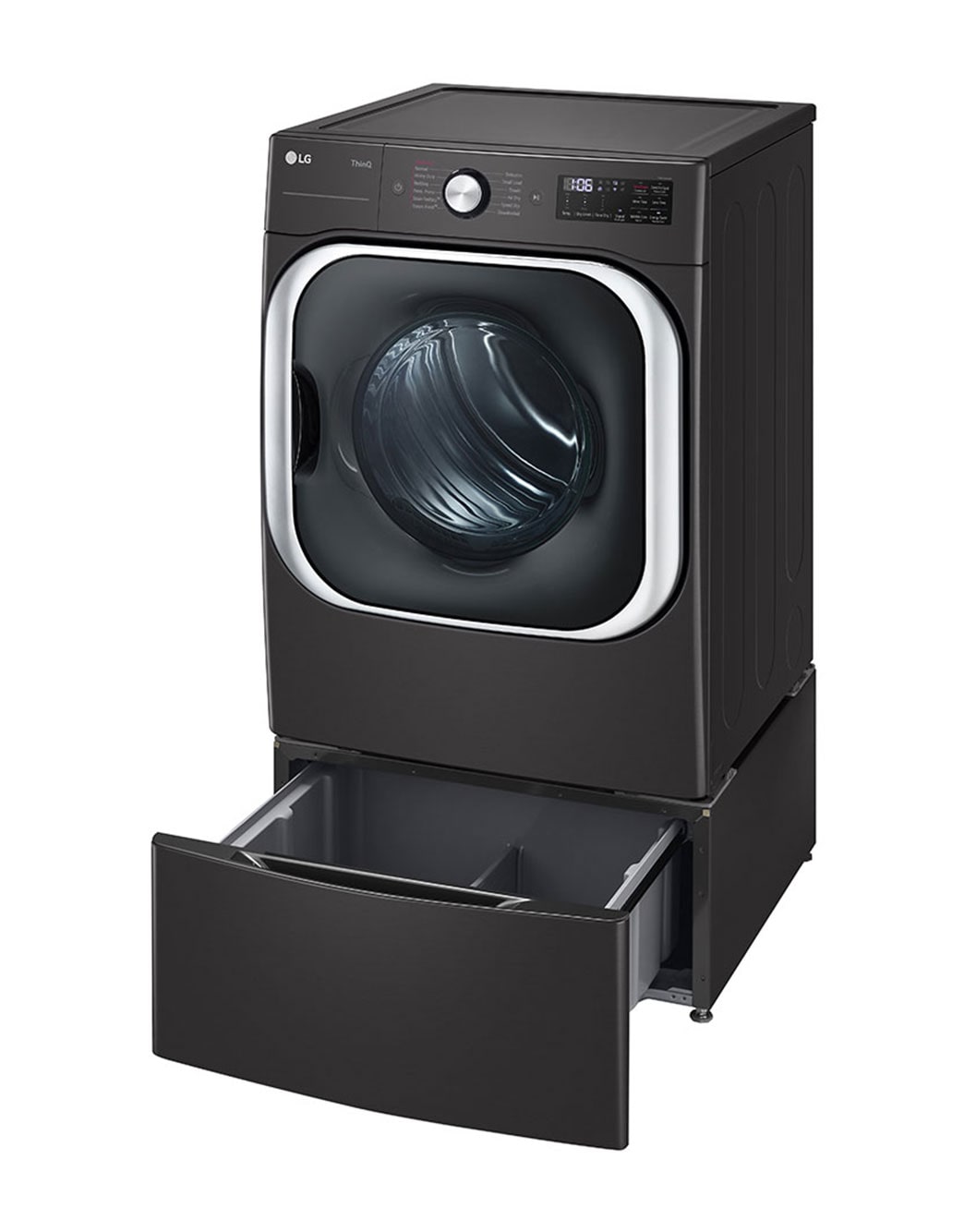 LG WDP5B Laundry Pedestal Black Steel LG USA Business
