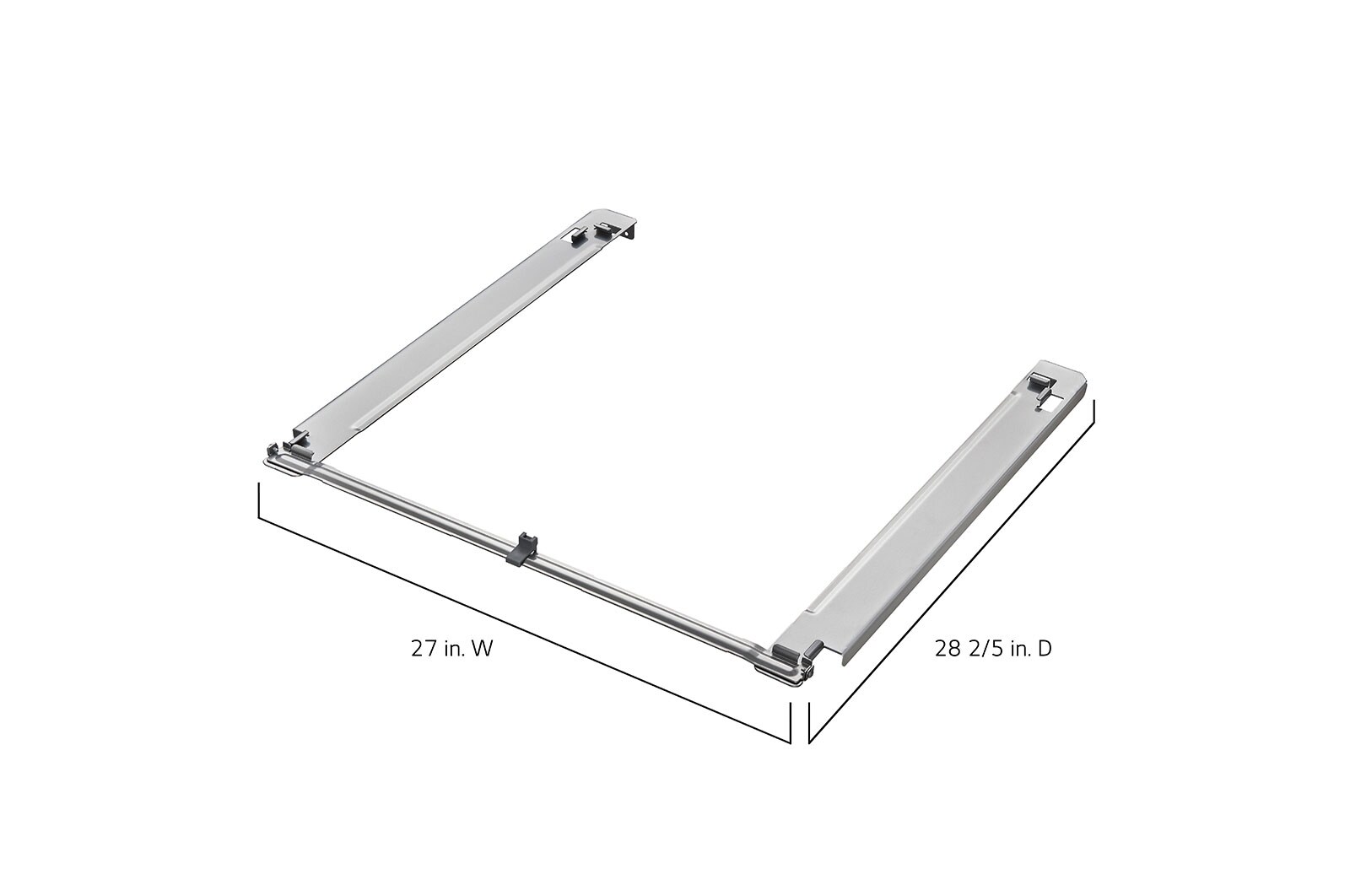 LG 27'' Laundry Front Load Stacking Kit (KSTK4) LG USA