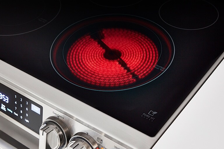 pure ht glass stove top