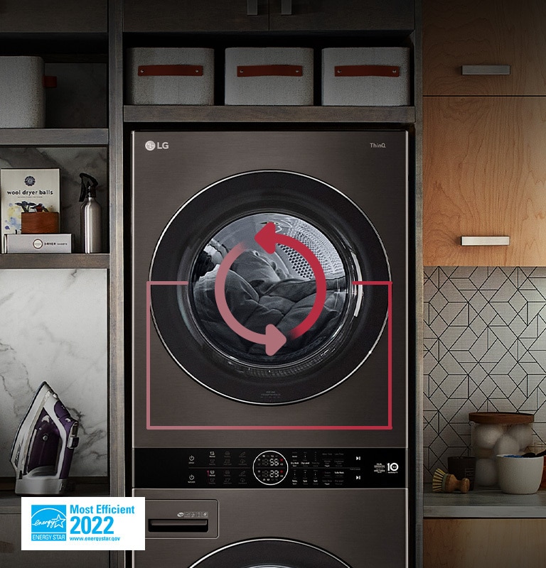 LG Wash Tower™ Single Unit Front Load 4.5 cu. ft. Washer and 7.2 cu. ft