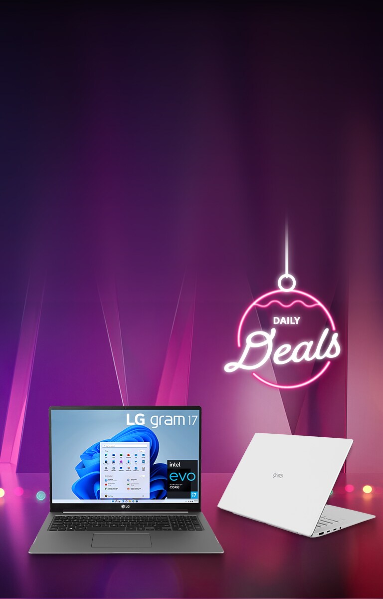 Gift the ultralight LG gram with up to 40% off2