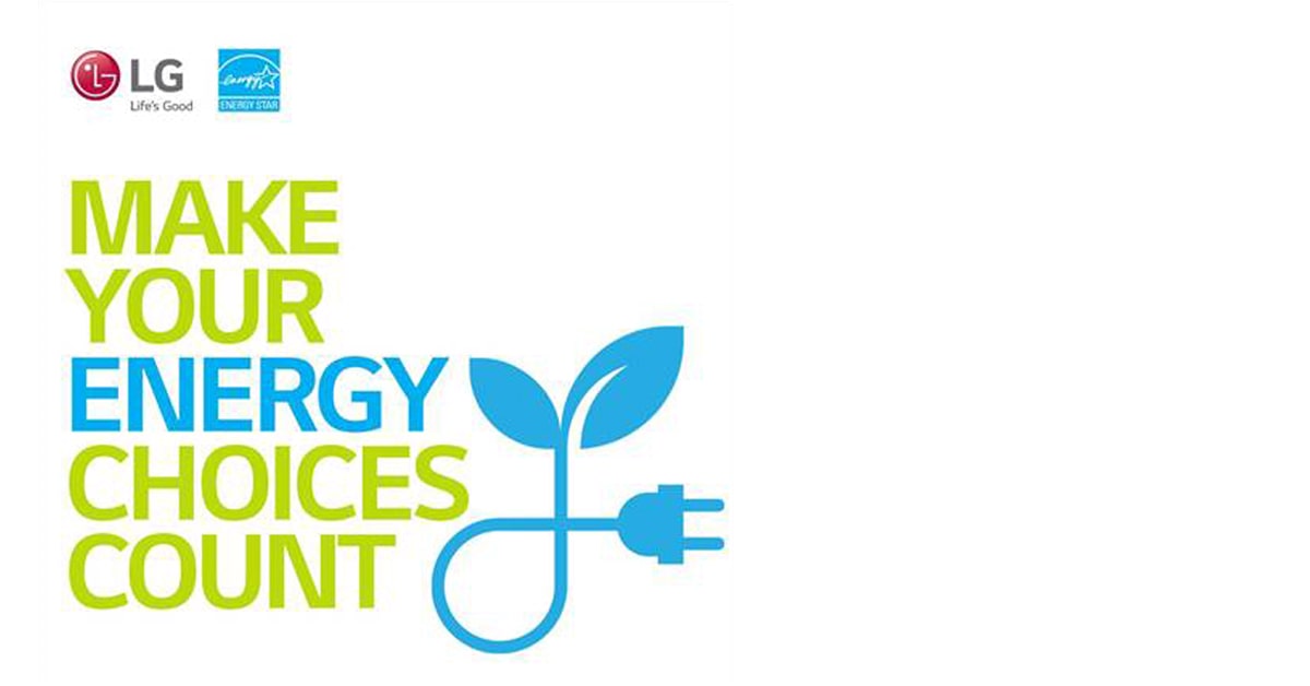 HAPPY EARTH DAY FROM LG AND ENERGY STAR!