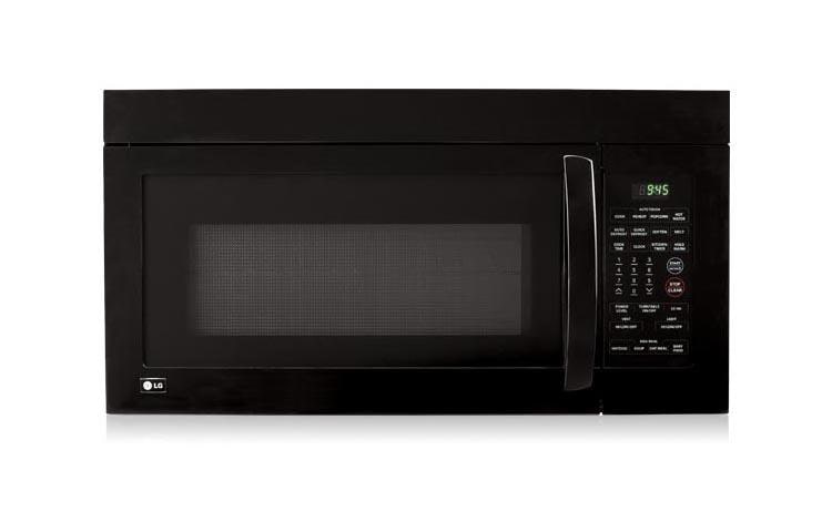 Lg Lmv1680bb Black Over The Range Microwave Lg Usa