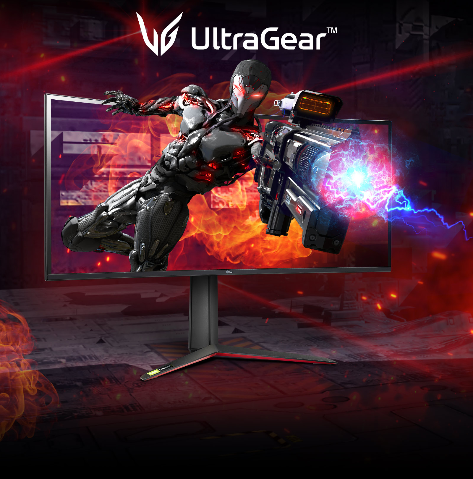 Image of LG UltraGear Monitor as The Powerful Gear for Your Gaming