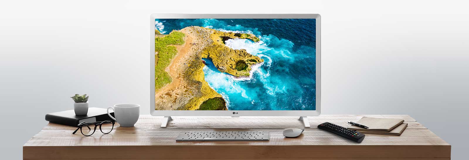 LG 24” HD Smart TV with webOS (24LQ520SWU) LG USA