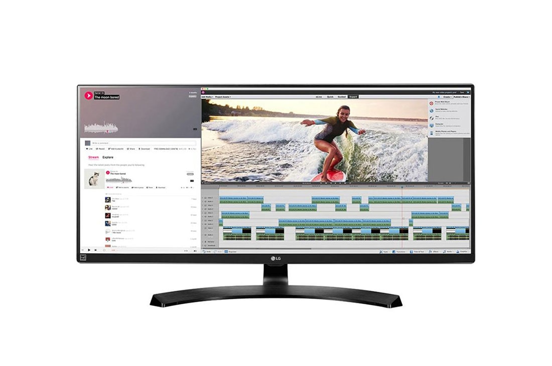 LG 34UM88C-P (34インチ21:9UWQHDウルトラワイドモニター)