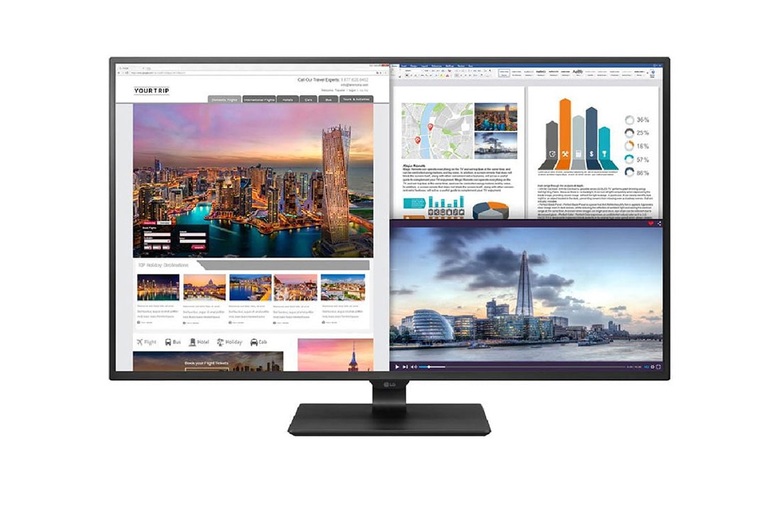 LG 43'' Class 4K UHD IPS LED Monitor (42.5'' Diagonal) (43UD79-B