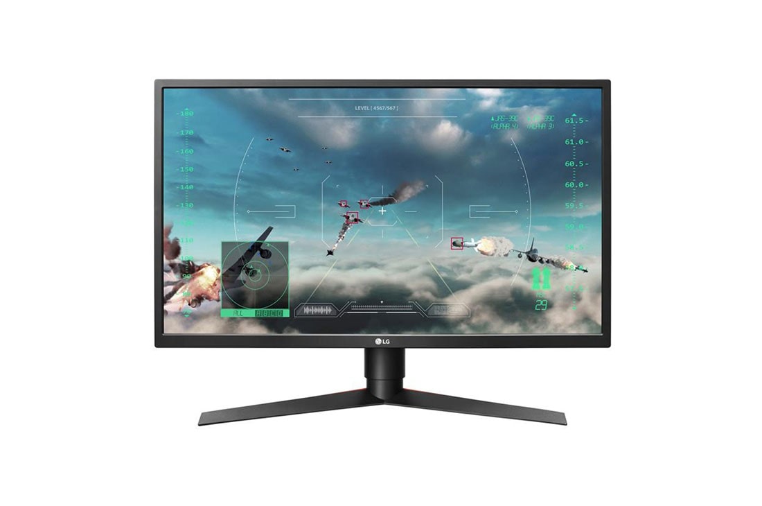 LG 27GK750F-B 27 Inch UltraGear™ Full HD G-SYNC Compatible Gaming Monitor with Adaptive Sync, 27GK750F-B