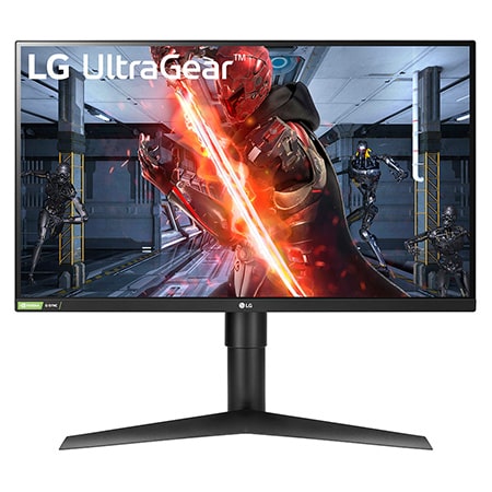 LG 27GN750-B - Monitor Gaming LG UltraGear (Panel IPS: 1920x1080p, 16:9,  400 cd/m², 1000:1, 240Hz, 1ms); DPx1, HDMIx2, USB-Ax3; G-Sync Compatible;  Regulable en altura e inclinacion y pivotable, F