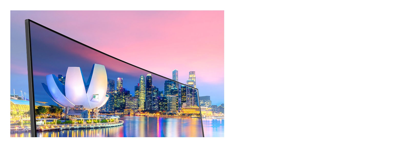 IPS with sRGB 99% (Typ.) : True Colors and Wider View.