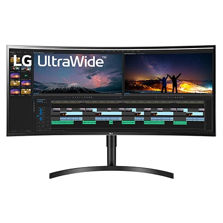 ディスプレイ・モニター本体 LG UltraWide Monitor Curved | 35WN75C LG 38'' 21:9 Curved WQHD+ IPS HDR10 Monitor (38WN75C-B) | LG USA